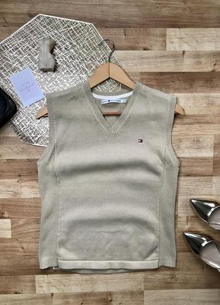 В'язана жилетка tommy hilfiger vintage