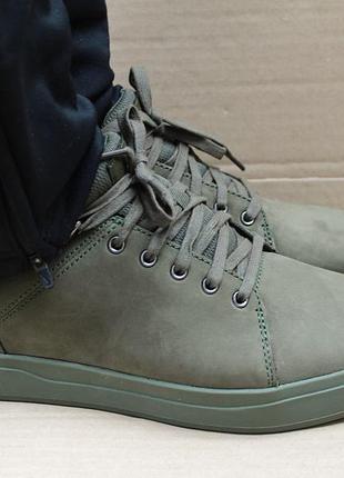 Кеди timberland davis square ltt ox a26v8 оригінал натуральний нубук нові розмір 43 см 27 хакі us 9