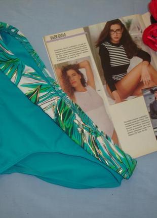 Низ от купальника плавки размер 44-46 / 10 с отворотом новые