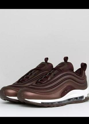 Кроссовки nike air max 97 ultra 17 metallic mahogany5 фото