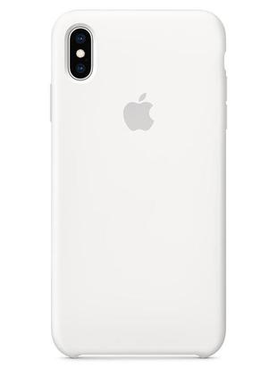 Чехол silicone case iphone xs max2 фото