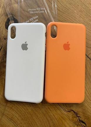 Чохол silicone case iphone xs max5 фото