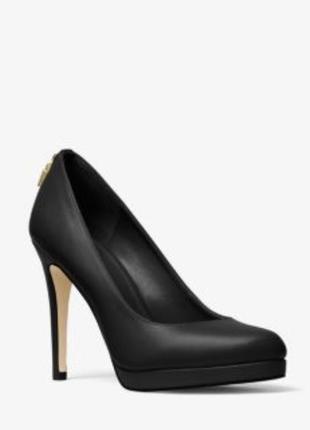 Michael kors човники antoinette leather pump8 фото