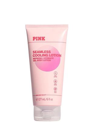 Охолоджуючий лосьйон-гель для тіла з екстрактом алое victorias secret pink1 фото