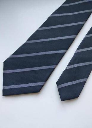 Аутентичный шелковый галстук оригинал emporio armani3 фото