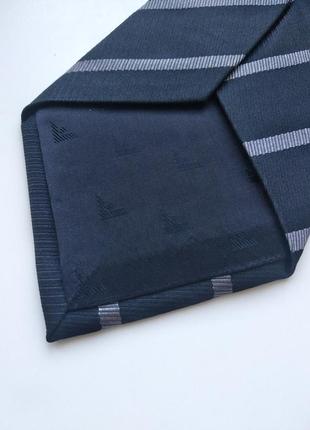 Аутентичный шелковый галстук оригинал emporio armani6 фото