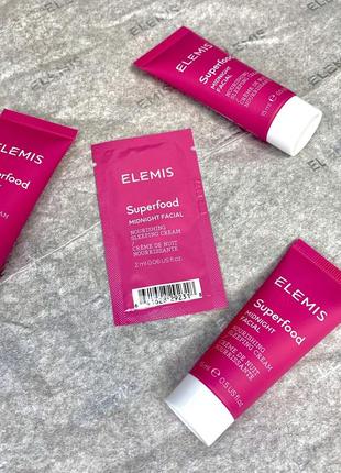 Elemis superfood midnight facial 15ml нічний крем2 фото