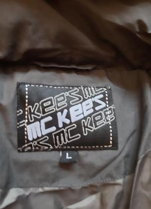 Пуховики італійського бренду mc kees,раз l сині,сірі9 фото
