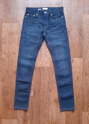 Джинси topman strech skinny оригінал w32" -w30" сині, бавовна