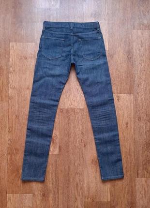 Джинсы topman strech skinny оригинал w32" -w30" синие, хлопок2 фото