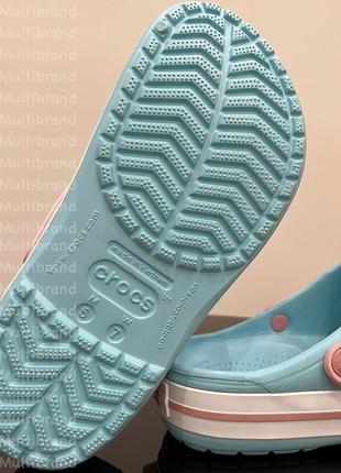 Крокси жіночі блакитні crocband crocs2 фото