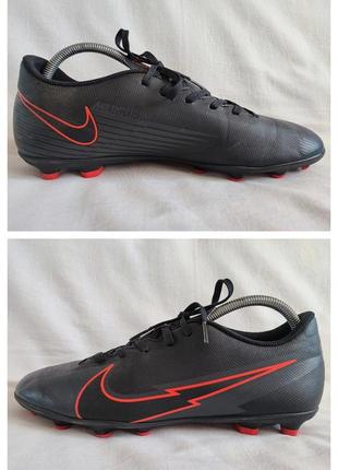 Мужские бутсы nike mercurial vapor размер eur 43 (27 см)8 фото