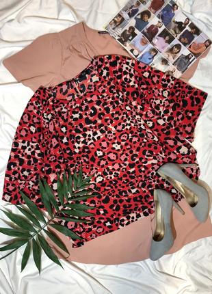 Яскрава блуза plus size f&f