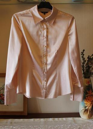 Персиковая рубашка2 фото