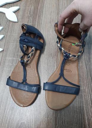 Босоніжки шкіра шкіра tamaris