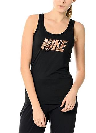 Футболка майка спортивная nike pro logo tank-fill  размер s оригинал