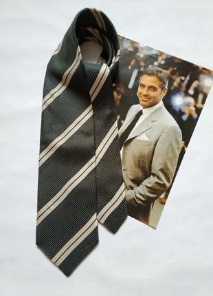 Галстук в полоску шелковый giorgio armani галстук краватка шовковий галстук