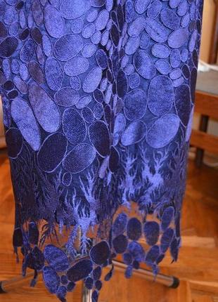 Шикарное кружевное платье, l-xl, турция5 фото