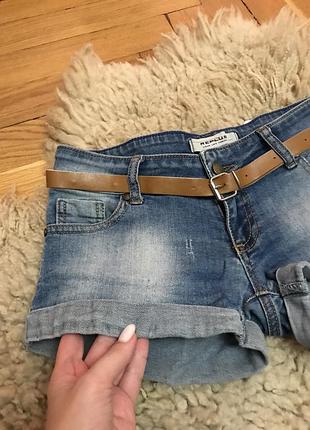 Шорты джинсовые4 фото