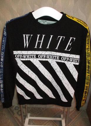 Свитшот худи реглан off-white 6