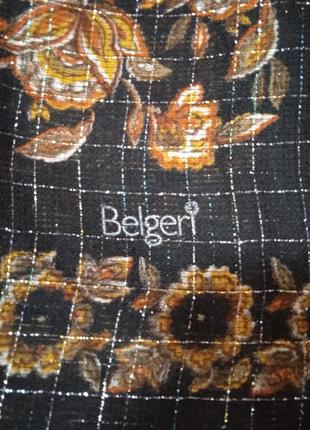 Belgeri большой винтажный  платок,палантин,