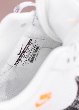 Шкіряні, круті, білі кросівки nike air force white just do it9 фото