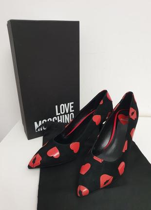 Туфлі love moschino, оригінал5 фото