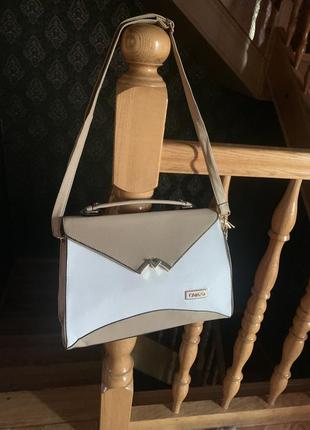 Ділова стильна аиістима сумка з прес шкіри!