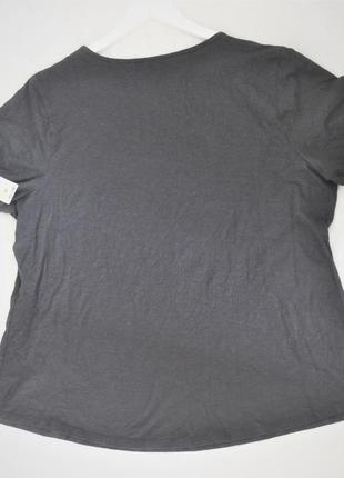 Стильная футболка батал с декольте "браллет" на 56-58 рр9 фото