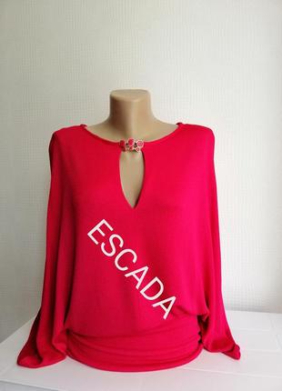 Блуза escada,оригинал,р. 40,38,36, l,m,s
