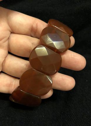 Браслет сердолік