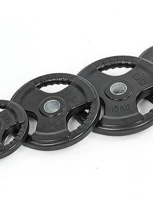 Набор обрезиненных олимпийских блинов 120 кг ta-8122