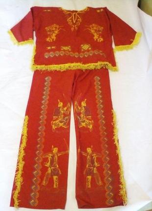 Новорічний карнавальний костюм індіанця 11-12років