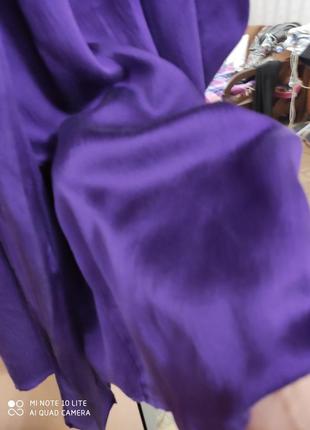 Monsoon шовкове плаття кольору фіалок на наш 48-503 фото