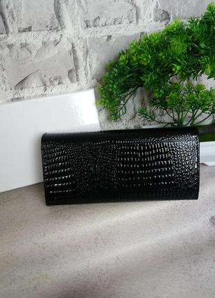 Кожаный женский кошелек жіночий шкіряний гаманець