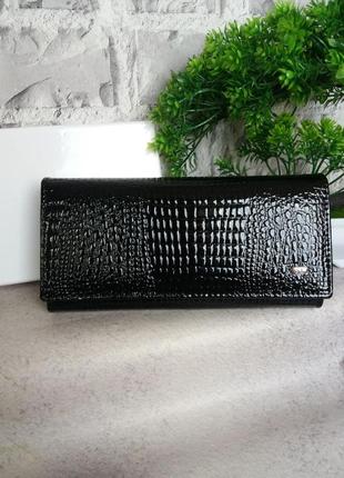 Кожаный женский кошелек жіночий шкіряний гаманець