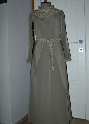 Дизайнерское нарядное платье" эгле"1 фото