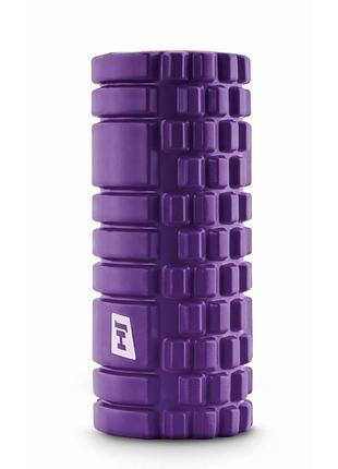 Роликовый массажер eva 33 см violet