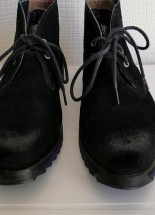 Кожаные ботинки mexx из натур кожи, замша, р. 36, по стельке 23 см.5 фото