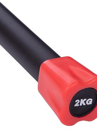 Палиця гімнастична бодибар body bar zelart fi-1251-2 вага 2 кг