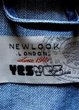 New look - безрукавка джинcовая женская популярной британской марки, размер s4 фото