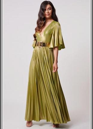 Платье forever unique с напылением длинное в пол