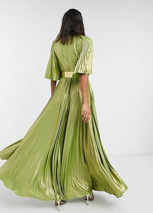 Платье forever unique с напылением длинное в пол