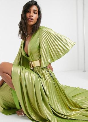 Платье forever unique с напылением длинное в пол