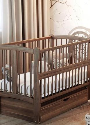 Кроватка колыбель для новорожденных  регулировки дна, ящик, качается
