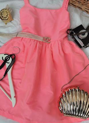 Ліквідація 💥яскраве рожеве лялькове пишне плаття барбі4 фото