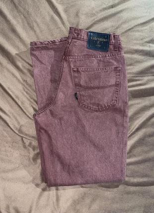 Valentino jeans red vintage denim джинсы классика винтаж4 фото