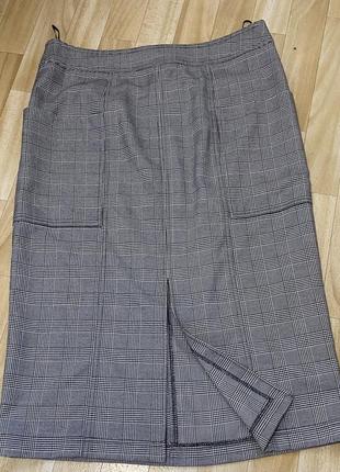 Юбка спідниця кармани розріз