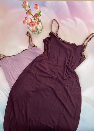 Ночнушка, нічна сорочка, плаття для дому на бретелях , вікторія сікрет