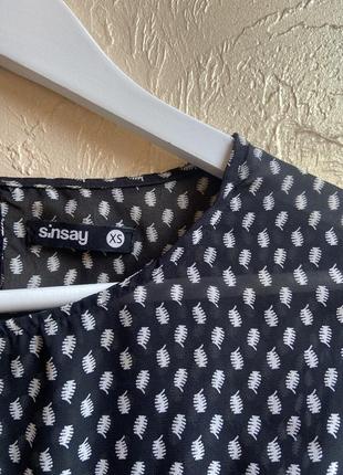 Шифоновая блуза sinsay2 фото